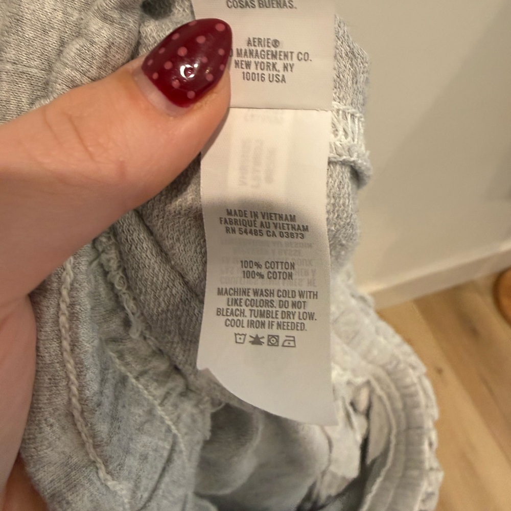 aerie Light Gray sweatpants - Picture 7 of 7